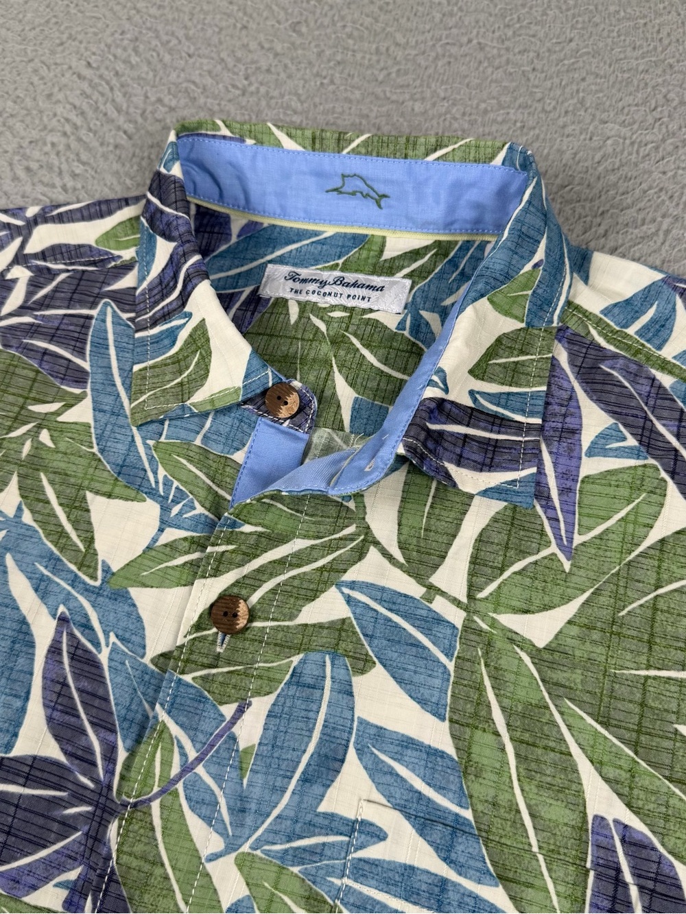 Tommy Bahama The Coconut Point Shirt Mens Large Islandzone Button Tropical